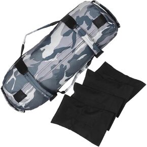 SUPVOX 1Set Camouflage Weighted Sandbag Durable Exercise Training Bag for Outdoor Workouts Weather Resistant Design with Consistent Resistance for Strength Building