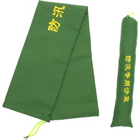 Vaguelly Flood Control Sandbags Reusable Canvas Flood Barrier for Home Garage Lightweight Durable for Emergency Flood Protection Temporary Roadblocks