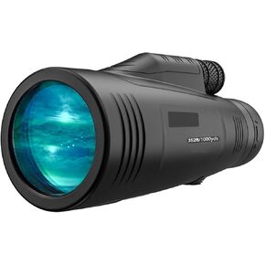 Ultra Hd, Monoculars Telescope, HD Compact Monocular Scope, BAK4 Waterproof Monoculars, for Bird Watching, Hunting Hiking, Camping, Seeing