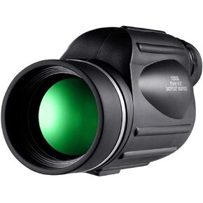 Ultra HD ، Telescope HD Zoom 10x50 أحادي الطيور مناظير ماء مقاومة للماء ، أسود مقاوم للصدمات ، B ، للداخلية/الخارجية.