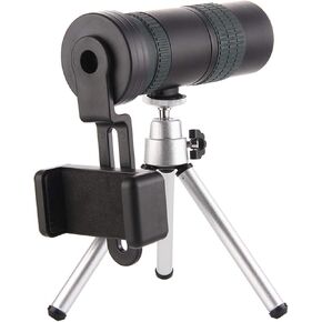 Ultra Hd, Monocular Telescope, 8-24X HD Monocular Telescope Mobile Phone Binoculars Lens BAK4 Waterproof with Bracket & Tripod for Adult Bird Watching Outdoor Travel Seeing