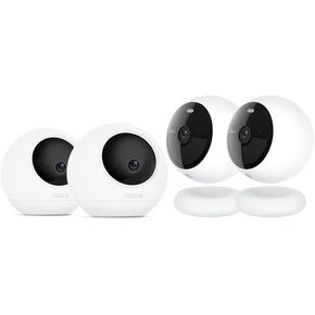 Noorio Home Security Camera System with B200-SE×2,T110×2