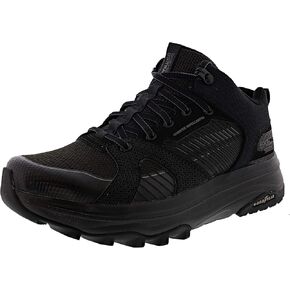 Skechers Womens Max Cushioning Trail Trail and Trail Runneaker ، Black/Black ، 10