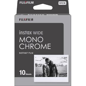 Instax Wide ISO 800 فيلم فوري مع حدود بيضاء ، 10 طلقة حزمة