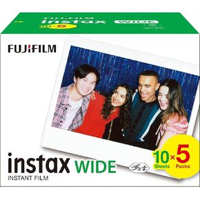 INSTAX Wide ISO 800 Instant Film with White Border, 2 X 10 Shot Pack in Saudi Arabia