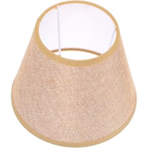 Artibetter Decorative Fabric Lampshade Small Drum Style Child Friendly Elegant Light Cover for Home