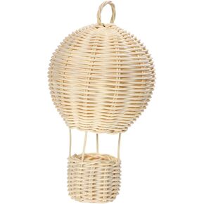 Garneck Wicker Lampshade Hot Air Balloon Decor Bedroom Lighting Ceiling Lamp Cover
