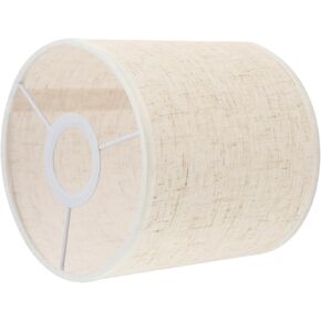 Modern Ceiling Pendant Lampshade Natural Linen Fabric Ceiling Light Supplies