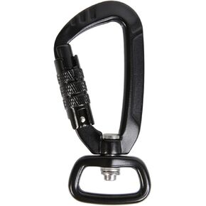 FOTO & TECH AUTO TOWSIT LOCK CARABINER CLIP مع مشغل إطلاق سريع ، قفل عالي قفل خطاف المقطع مشبك جراد البحر ، متوافق مع Canon Nikon Panasonic Fujifilm Olympus Pentax Sling Sling