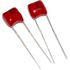 100PCS CBB22 100V 151J 151 150PF 100V151J 100v103J 100V 103J 10NFMetallized Film Capacitor Polyester Film Capacitor P=5MM(100V151J)