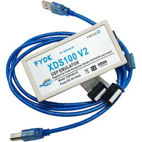 Emulator Programmer XDS100 XDS100V2 JTAG Debugger Suitable for TI ARM9 A8 TMS320 TI CCS5-CCS10 Easy Install