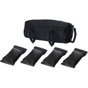 Toyvian Heavy Duty Workout Sandbags Durable Exercise Sandbag with Handles for Home Gym and Cross Training No Leakage Easy to Clean Machine Washable Fitness Bags