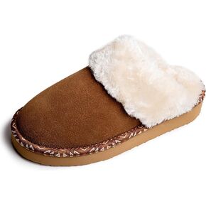 Minnetonka Cerise – Cozy Bedroom Slippers for Women with Hard Sole Design, and Slip On Clog Silhouette