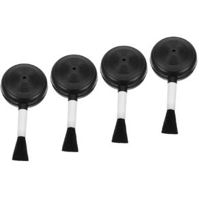4pcs Dust Blower Camera Lens Brush Blower for Laptops Electronics Cleaning Gentle Brush for Lens for Travel Photography