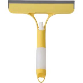 Multifunctional Plastic Squeegees Multipurpose Squeegees Squeegees with Sprinklers Hanging Squeegees Easy Clean Squeegees Lightweight(Yellow)