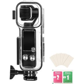 Waterproof Diving Housing for DJI Osmo Pocket 3-148FT/45M Underwater Case with Mount, Protective Dive Case Shell Compatible for DJI Pocket 3 Accessories Kits