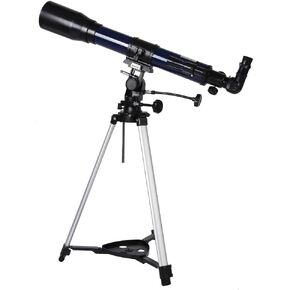 80mm Space Telescope Beginners Adults Astronomical Refractor Children Monoscope KidsMonocular with Height Adjustable Tripod Eyepie