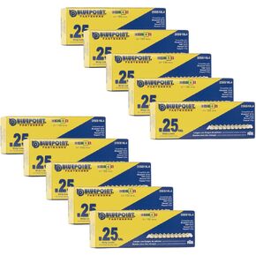 BLUEPOINT .25 Caliber Yellow Strip Powder Loads for Power Actuated Fastening System (1000 - Count). Item# 25SS10L4 10-Pack Save $30