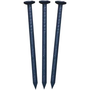 Eagle 1 Smooth Shank 304 Painted Stainless Steel Aluminum Fascia Cover and Siding Nails -1lb Boxes, 1.25 inch, about 600 nails per box (1LB GREEN)