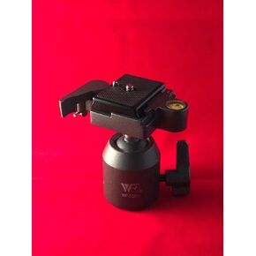 Tripod Monopod Metal BALL HEAD Quick Release Plate By Fancierstudio 002H