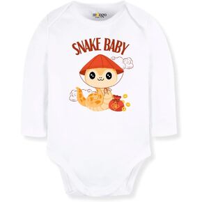 Snake Baby Cute Baby Bodysuit, Kids & Toddler T-Shirt – Cute Outfit for Boys Girls Clothes