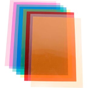 1set Color Filter for Photography Lighting PVC Overlay Film for Flash Strobe Video Stage Use Vibrant Easy to Use for Parties