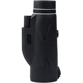 Portable 80x100 High Power Monocular Telescope with BAK4 Prism, Waterproof, Phone Clip & Tripod for Outdoor Camping