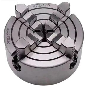 K72-125 small lathe chuck 125mm 5''inch K72-125 with jaw hardened steel for mini lathe