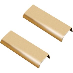 T Bar Handle,Kitchen Door Handles,Silver Steel Bar Pulls,2 Pieces Gold Modern Kitchen Handles Knobs Aluminum Alloy Bathroom Door Handles Cupboard Door Handles for Bathroom,Living Room (Hole Distance:9