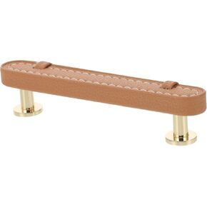 ARTIBETTER Leather Cabinet Door Pulls Stylish Handle for Kitchen Bathroom Smooth Texture Design Space-Saving Functionality for Dressers Wardrobes and Cupboards