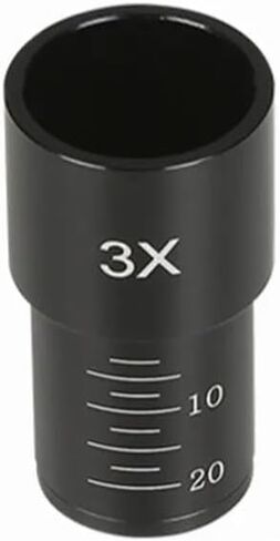 2X 3X 10X 16X 20X 25X 30X 50X Wide Field Microscope Eyepiece with 23.2mm Mounting Size for Biological Microscope(3X) in Saudi Arabia