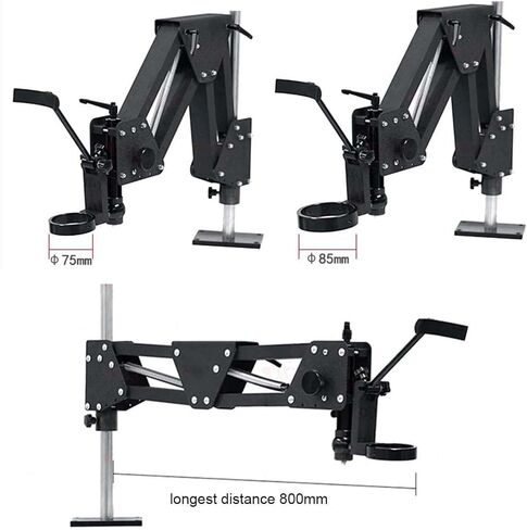 Micro Inlaid Mirror 7x-45x Magnification,Jewelry Microscope,Micro Inlaid Mirror Wf10x Eyepieces,Micro-Setting Microscope Spring Bracket (77mm) in Saudi Arabia