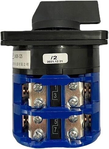 125A اثنين من أعمدة التحويل LW26-125 LW28 ثلاثة مواقف عكس مزود الطاقة المزدوج إلى الأمام وتبديل الكاميرا العكسي (0-1) in Kuwait