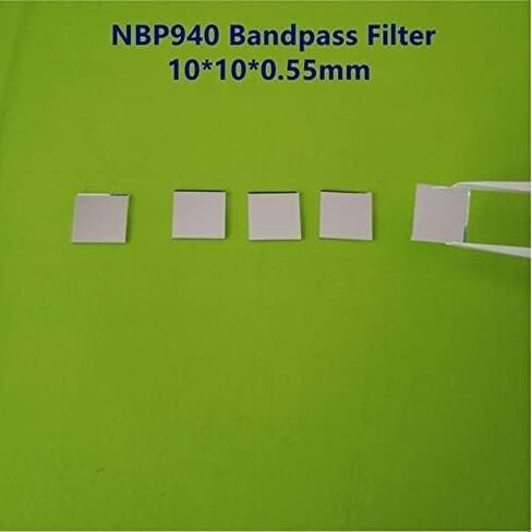 940nm NBP940 Infrared Narrow bandpass Filter Visible Light Cut-Off bandpass Glass(10x10x0.55mm) in Kuwait