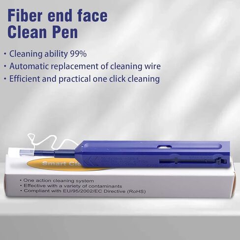1 1.25mm Plug Connector Fiber Cleaning Pen and 1 2.5mm Plug Connector Fiber Cleaning Pen in Saudi Arabia