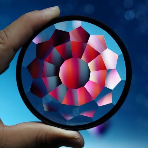 Prism Filter Kaleidoscope Special Effects Photography Accessories Digital SLR Lens for 58/67/72/77/82mm(67mm) in Saudi Arabia