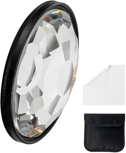 Prism Filter Kaleidoscope Special Effects Photography Accessories Digital SLR Lens for 58/67/72/77/82mm(67mm) in Saudi Arabia