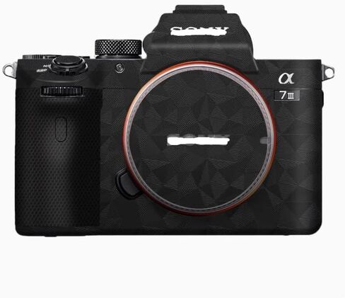 Camera Decal Skin for Sony A7M3 3M Material Sticker Waterproof Camera ProtectorShadow Camouflage Black in Saudi Arabia