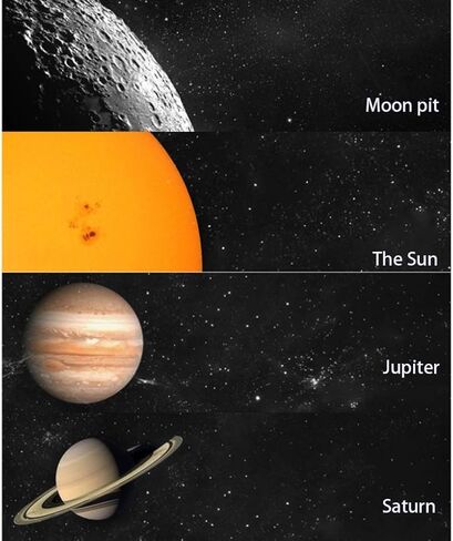 80mm Astronomy Refractor Telescope, Children's Astronomical Monoscope BeginnersMonocularSpotting Scope Home Decor Xmas Gift White, in Saudi Arabia