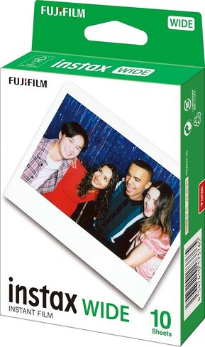 INSTAX Wide ISO 800 Instant Film with White Border, 10 Shot Pack in Saudi Arabia