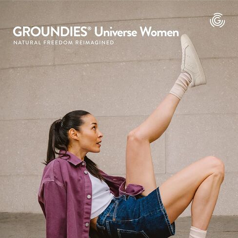 GROUNDIES Universe Barefoot Shoes for Women - Versatile Sneakers for Women with Wide Toe Box, Microfiber Liner, and Flexible, Slip-Resistant Outsole in Saudi Arabia