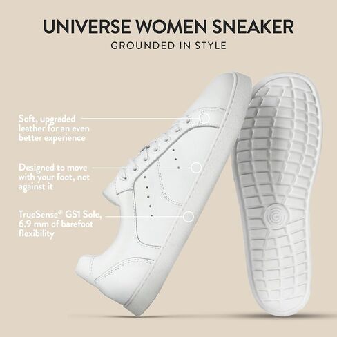 GROUNDIES Universe Barefoot Shoes for Women - Versatile Sneakers for Women with Wide Toe Box, Microfiber Liner, and Flexible, Slip-Resistant Outsole in Saudi Arabia