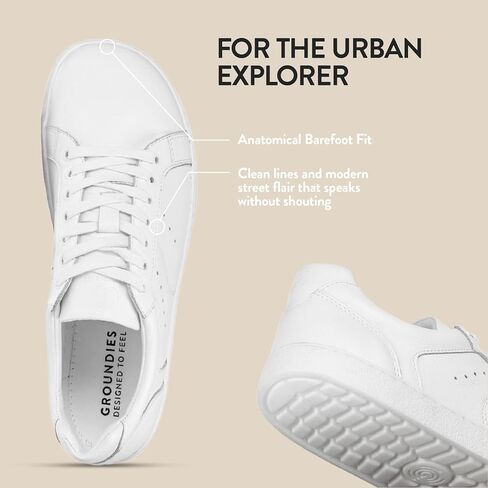 GROUNDIES Universe Barefoot Shoes for Women - Versatile Sneakers for Women with Wide Toe Box, Microfiber Liner, and Flexible, Slip-Resistant Outsole in Saudi Arabia