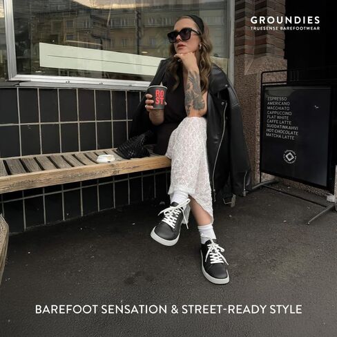 GROUNDIES Universe Barefoot Shoes for Women - Versatile Sneakers for Women with Wide Toe Box, Microfiber Liner, and Flexible, Slip-Resistant Outsole in Saudi Arabia