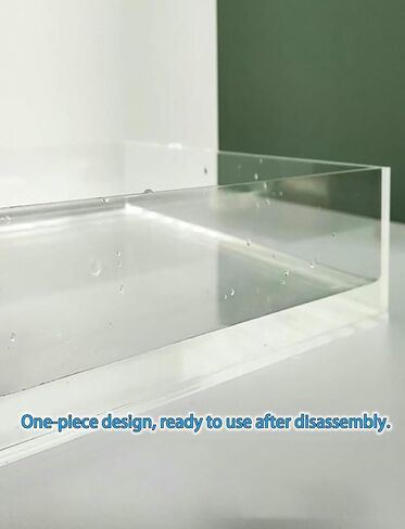 5MM/0.2IN Thickness Display Box, Underwater Shooting Props Food and Cosmetics Shooting Tray, Acrylic Shallow Water Tank Transparent Water Tank in Saudi Arabia