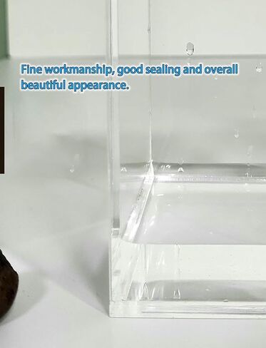 5MM/0.2IN Thickness Display Box, Underwater Shooting Props Food and Cosmetics Shooting Tray, Acrylic Shallow Water Tank Transparent Water Tank in Saudi Arabia