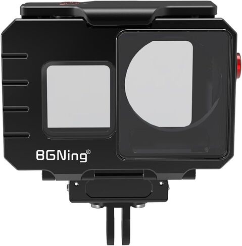 BGNing Diving Camera Protective Frame, Compatible with Action5PRO/4/3 Aluminum Sports Camera Deep Sea Waterproof Case, 80M Underwater Photography (Basics) in Saudi Arabia
