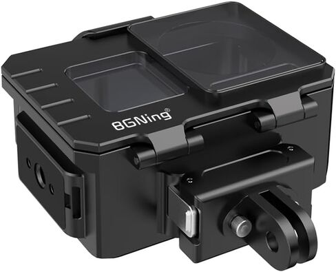 BGNing Diving Camera Protective Frame, Compatible with Action5PRO/4/3 Aluminum Sports Camera Deep Sea Waterproof Case, 80M Underwater Photography (Basics) in Saudi Arabia