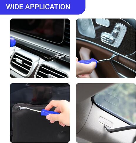 3Pcs Auto Fastener Remover Trim Rivet Removal Tool Kit for Car Door Panel Dashboard in Saudi Arabia