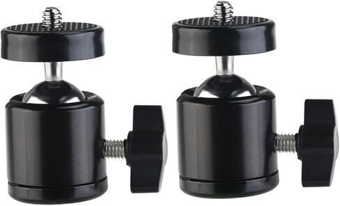 TOYANDONA Digital Camera Tripod Mount Adapter 2pcs Ball Head Mount for Camera Phone Holder and in Saudi Arabia